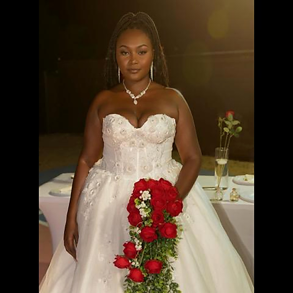 Strapless sweetheart ballgown wedding dress with a beaded floral corset bodice and full tulle skirt Phoenix AZ - Strictly Weddings